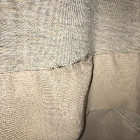 Pebble and Stone Cream Pointed Hem Blouse Small S - Picture 7 of 11